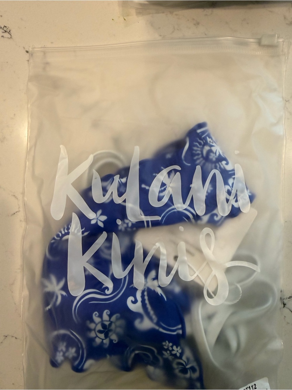 Kulani Kinis Blue and White Paisley Bikini